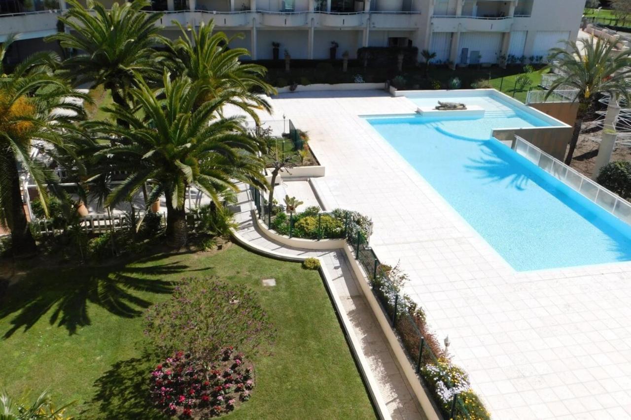 "T2 "Antibes Les Pins 3" Air Conditionned Sea View With Parking And Pool" Exterior foto
